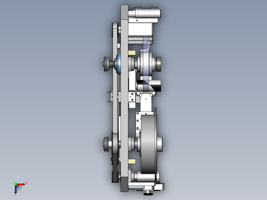在线撕膜组件sw23可编辑俯视图
