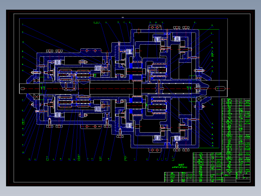 油电混合动力汽车行星齿轮箱设计