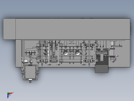 给袋水平式自动包装机sw12俯视缩略图