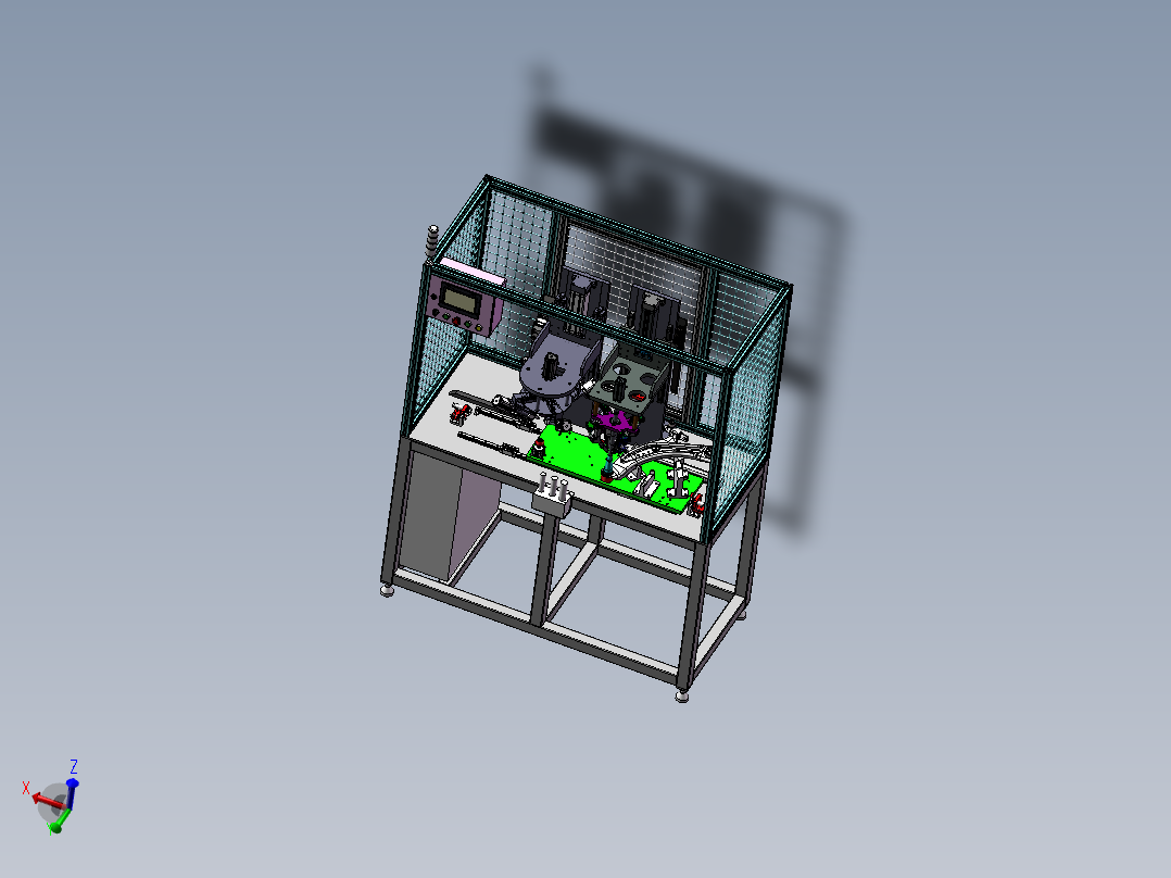 汽车球轴橡胶套卡环装配机（sw20可编辑+cad）