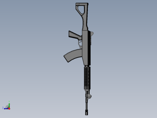 03式自动步枪模型右视缩略图