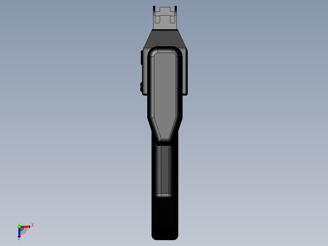 03式自动步枪模型俯视图