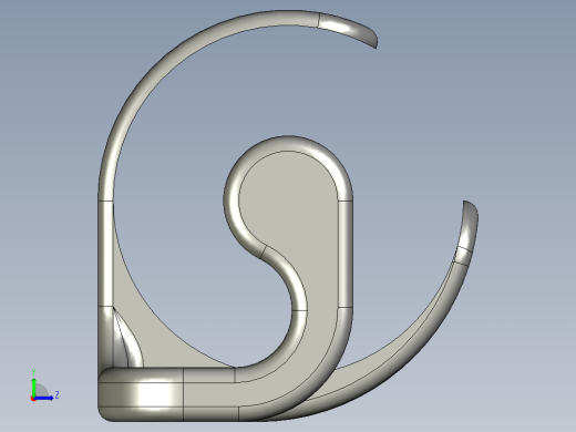 solidworks 创意家居日用品纸巾座外观设计左视缩略图