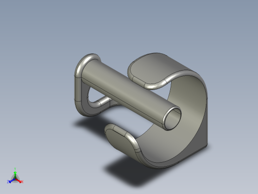 solidworks 创意家居日用品纸巾座外观设计正等轴测缩略图