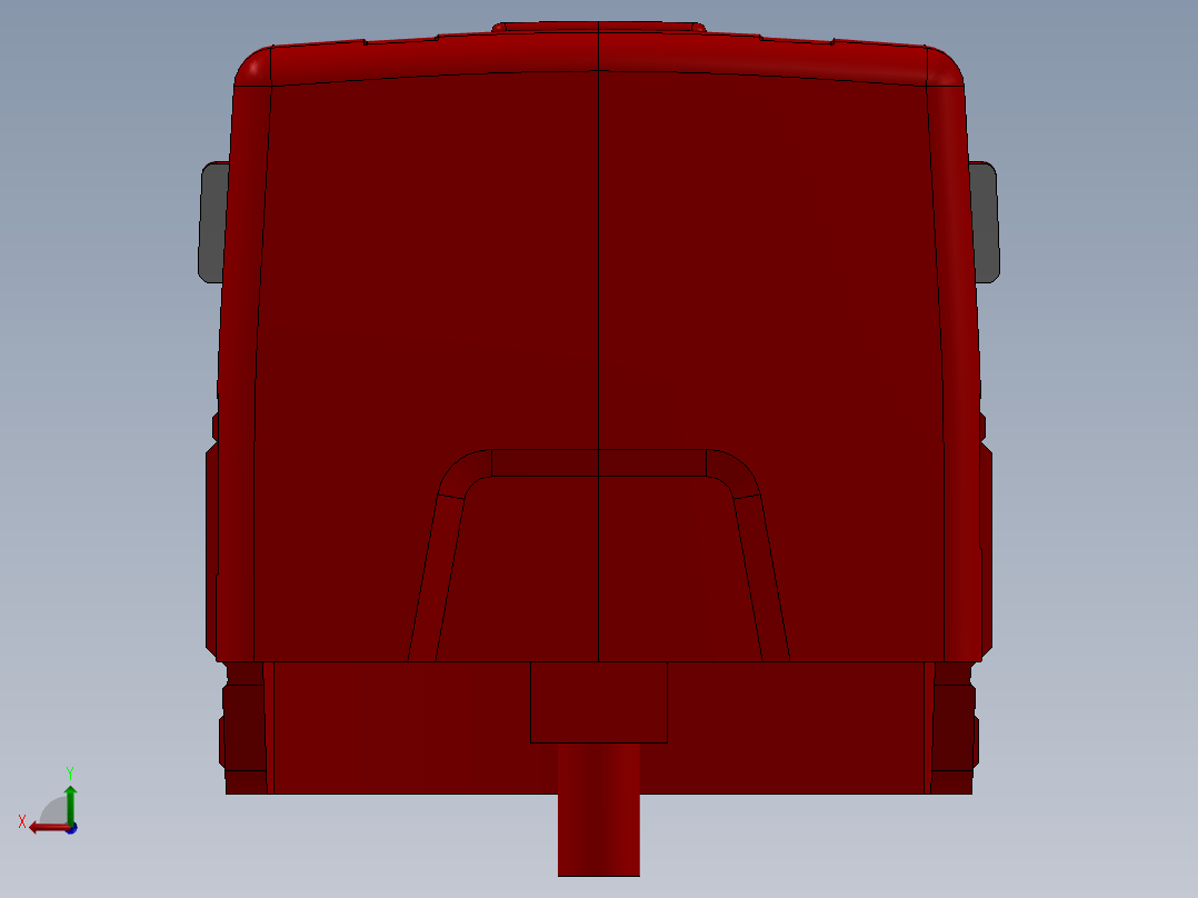 三吋玩具车系列后视图