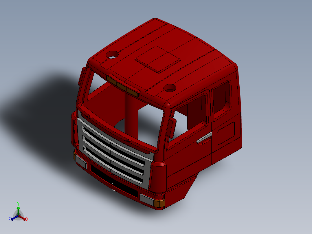 三吋玩具车系列正等轴测图