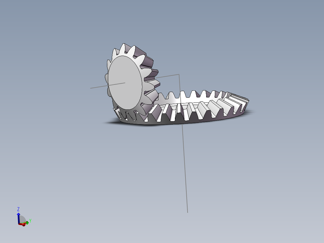 锥齿轮运动仿真制作视频加相关文件