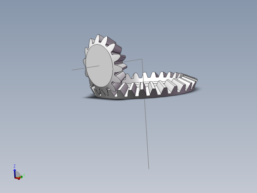 锥齿轮运动仿真制作视频加相关文件