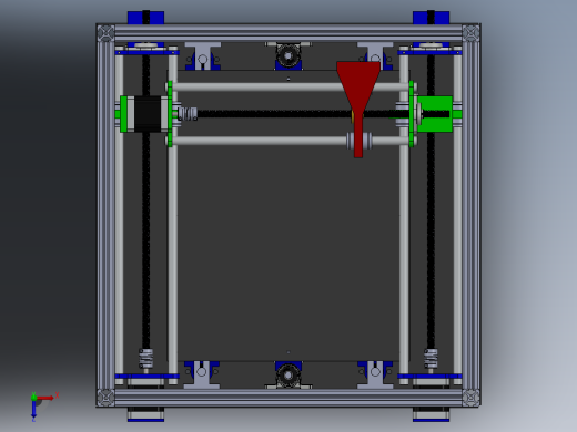 3D打印机232俯视缩略图