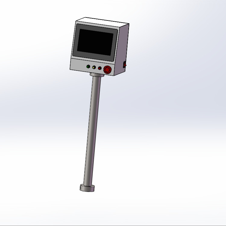 悬臂型XYZ三轴模组滑台3d图纸桁架xyz三轴直角坐标型机械手sw模型