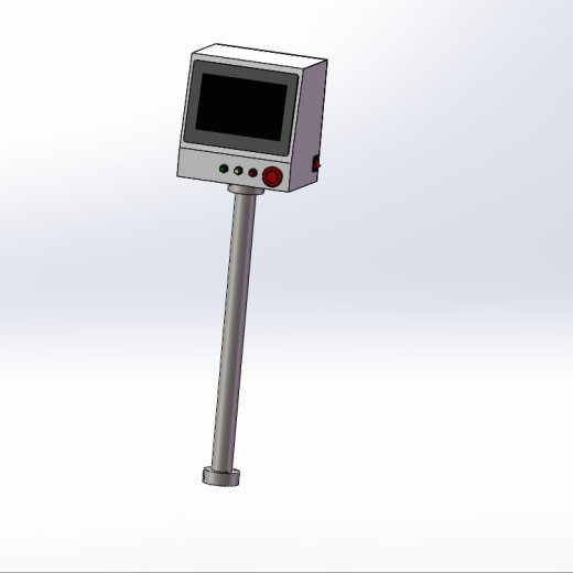 悬臂型XYZ三轴模组滑台3d图纸桁架xyz三轴直角坐标型机械手sw模型缩略图