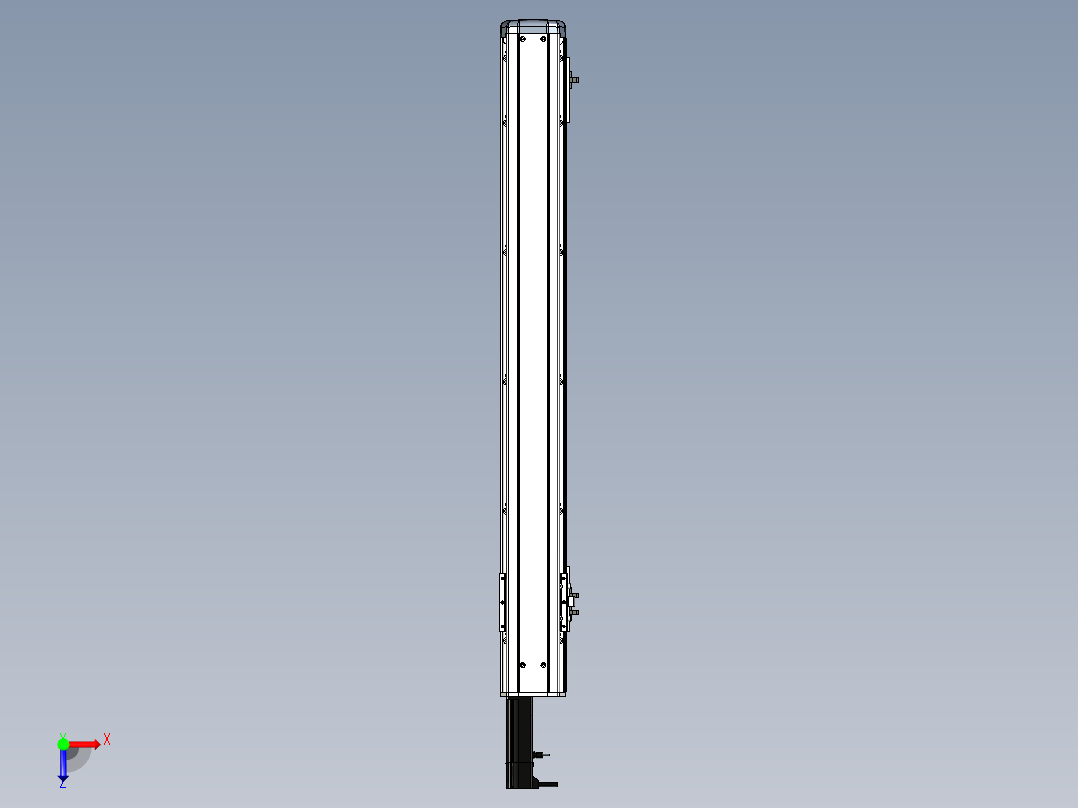 Toyo东佑达直线模组-ETH10-800-BC-100W+煞車俯视图