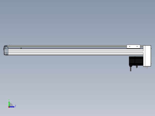 Toyo东佑达直线模组-ETH12-750-BM-200W左视缩略图