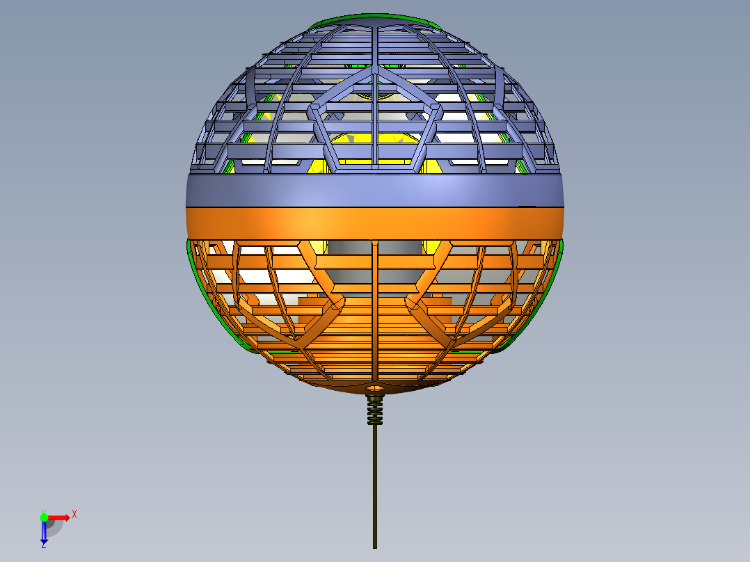足球风扇俯视图