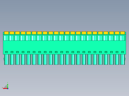 DEGSON 15EDG 系列 3.5mm 插拔式接线端子 FullPack-15EDGKD-3.5-22P-14-00AH后视缩略图