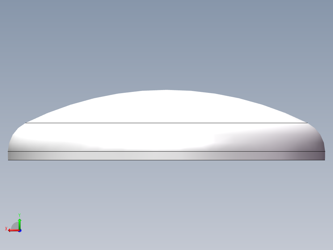 THB碟形封头DN900后视图