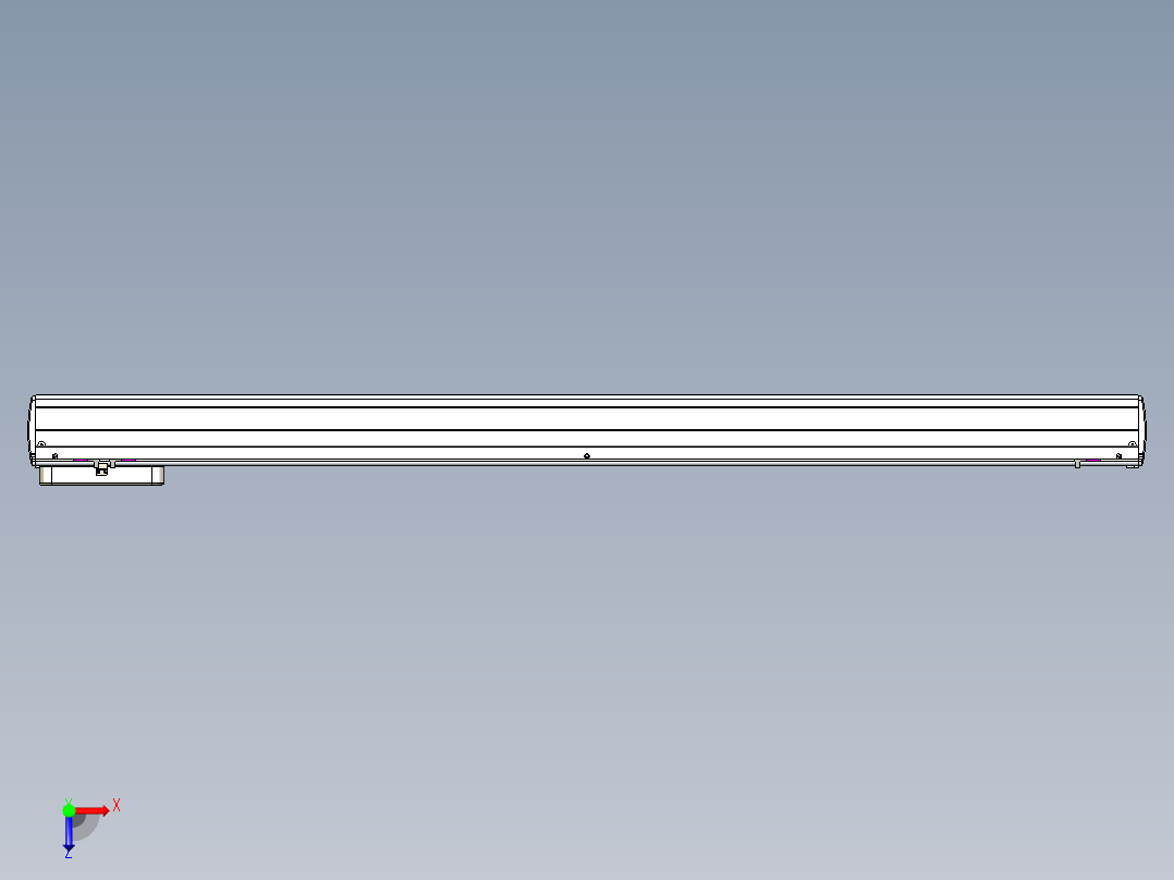 威洛博LC系列3d模型模组LC22H1Y-S1250俯视图