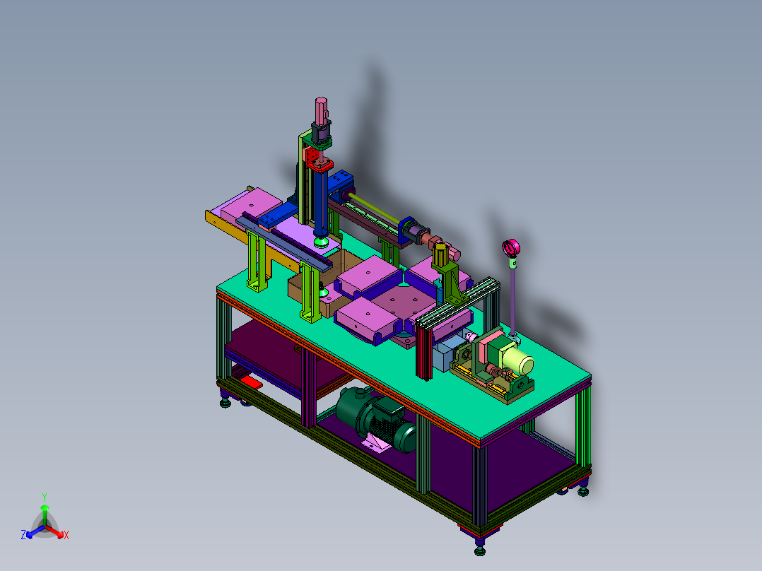 电池壳自动打孔机