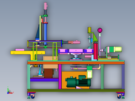 电池壳自动打孔机前视缩略图