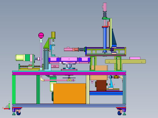 电池壳自动打孔机后视缩略图