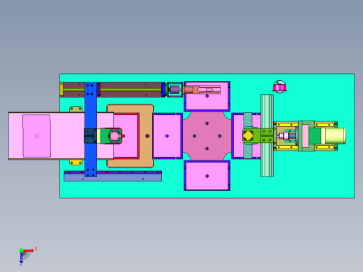 电池壳自动打孔机俯视缩略图