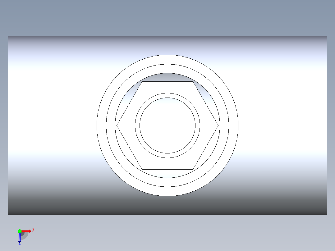 聚氯乙烯配件02A-Sch80_ReducingTee_SxSxS_801-530FB_6in x 3in俯视图