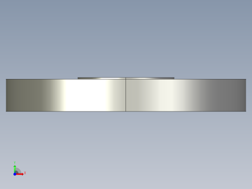 船舶管路系统SeaCor_Blind Flange_37J153010_1in前视缩略图