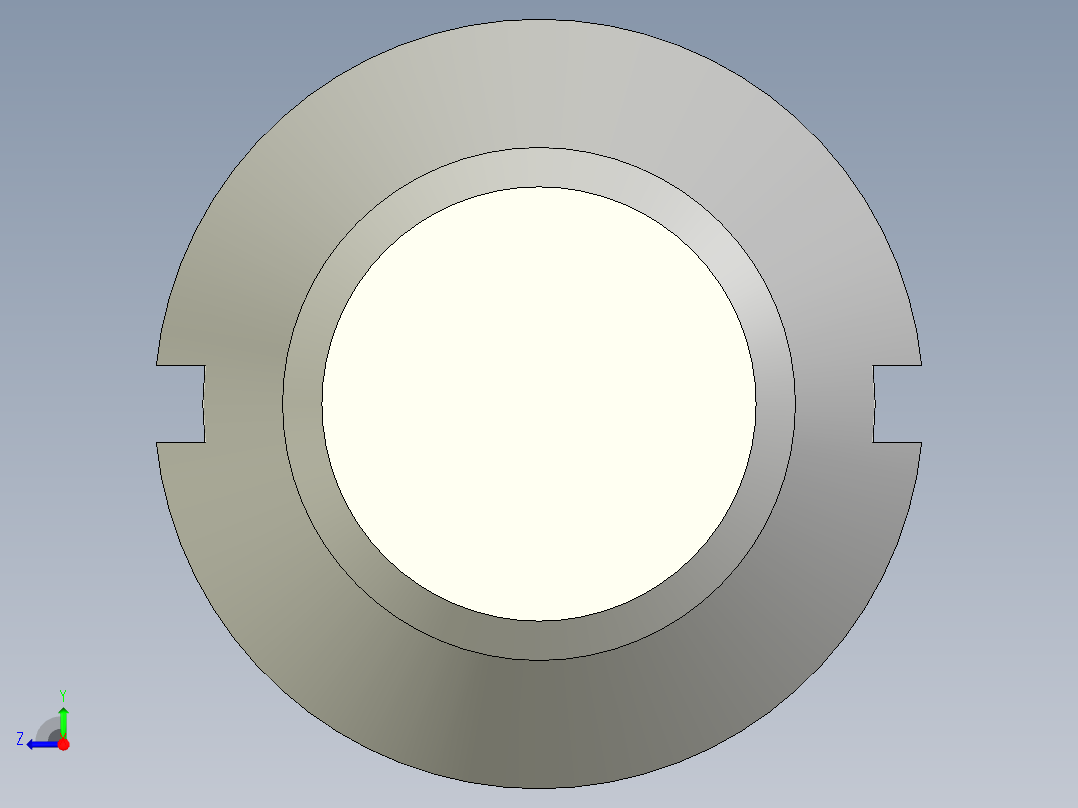 沉头螺钉-Screw_-M20-L50_24-30-3x3-40_-Countersunk_head.stp右视图