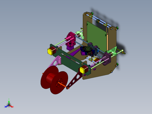 尼龙PEEK碳纤维静音3D打印机