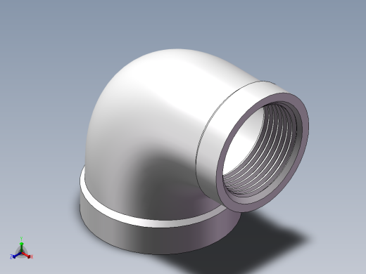 弯头-异径内丝 DN25-DN20