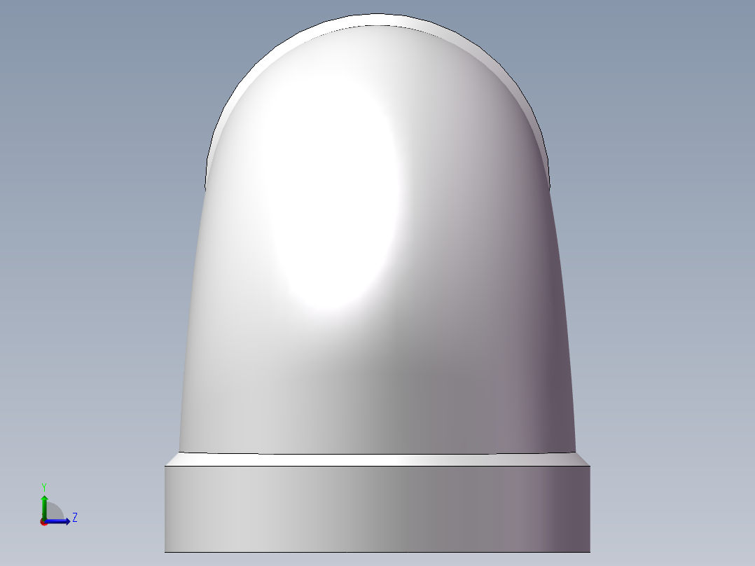 弯头-异径内丝 DN25-DN20左视图