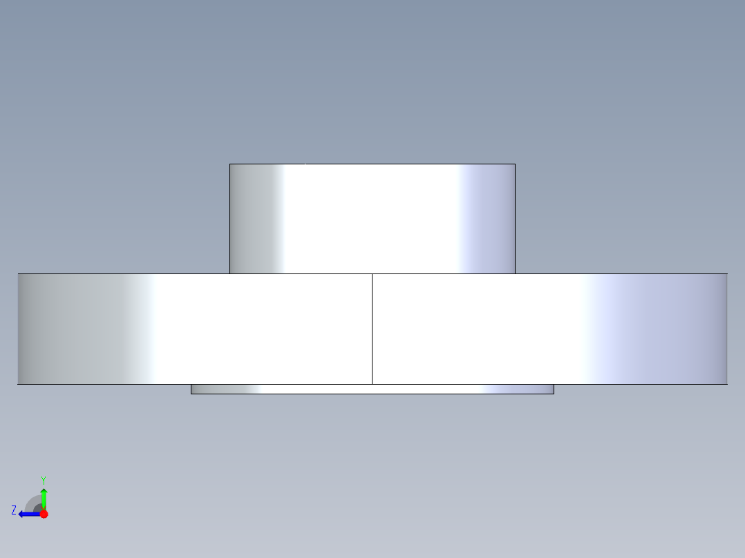 CPVC管件26-Sch80_Flange Vanstone_SOC_9854-010_1in右视图