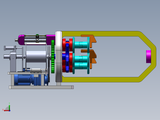 电缆叉绞机后视缩略图