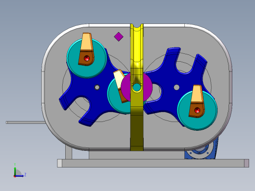 电缆叉绞机左视缩略图