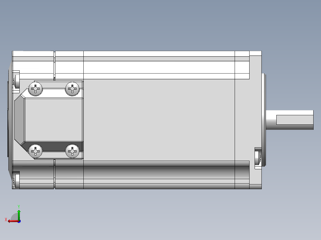 雷赛步进电机57CME26后视图