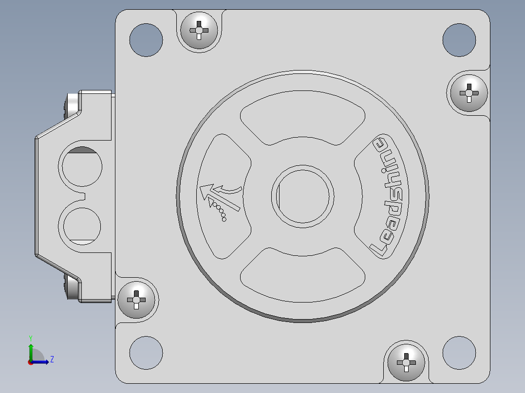 雷赛步进电机57CME26左视图