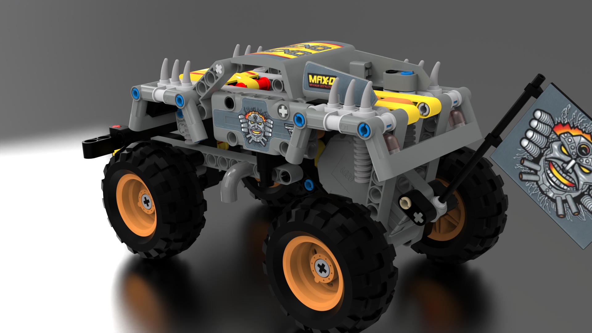 lego-42119-monster-jam-max-d.8-乐高玩具赛车