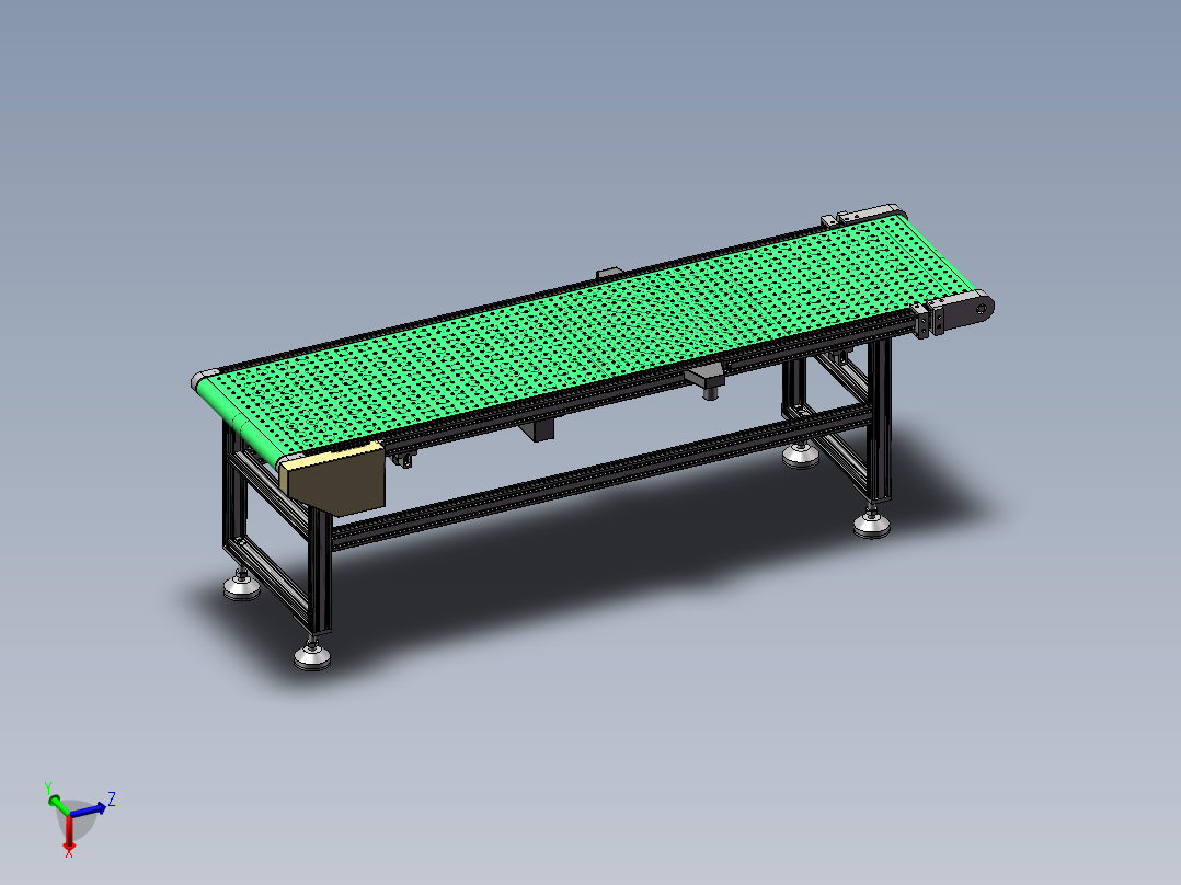 10804190001皮带线（防跑偏+真空吸附）