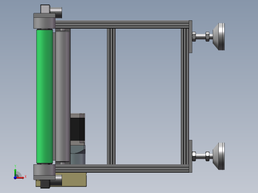 10804190001皮带线（防跑偏+真空吸附）前视缩略图