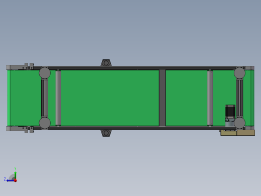 10804190001皮带线（防跑偏+真空吸附）右视缩略图