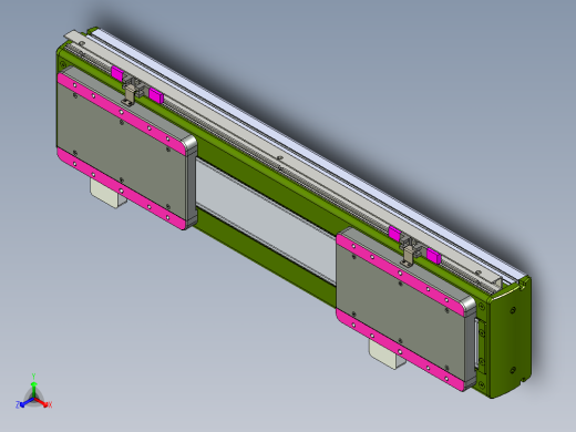 威洛博LC系列3d模型模组2LC14S2Y-S200正等轴测缩略图