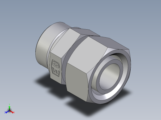 卡套式工业通用硬管接头EO_Standpipe_connector_EVGE38SMEDCF