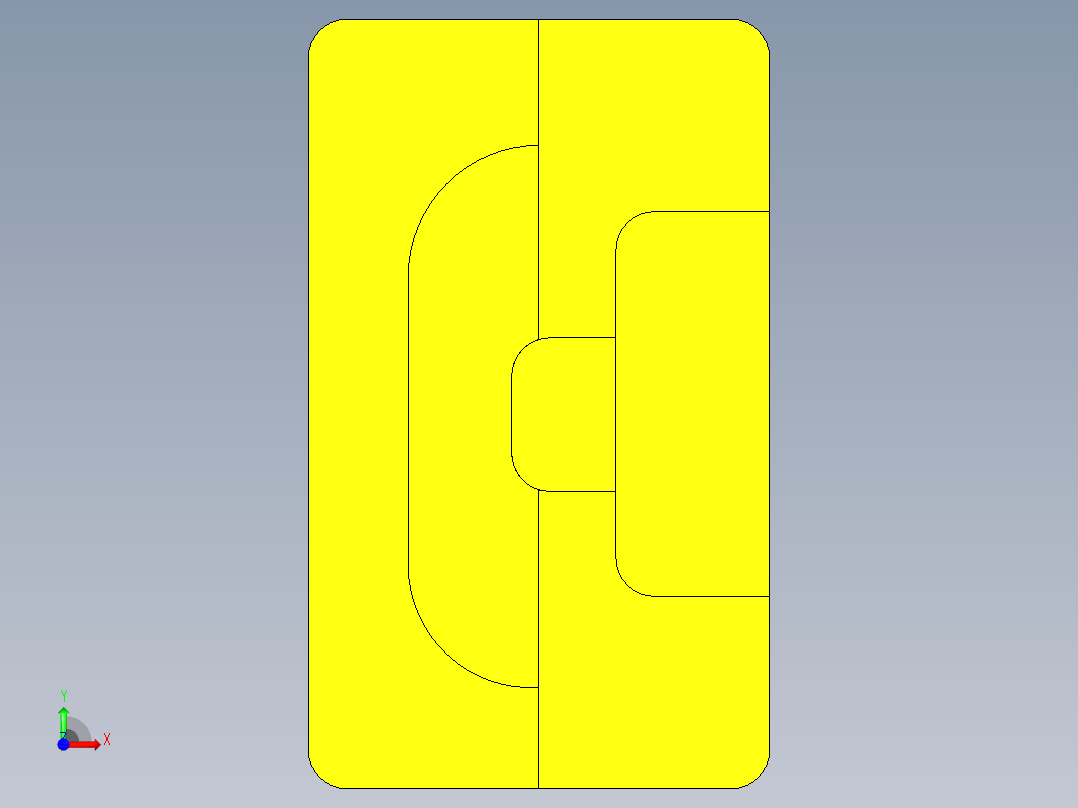 面铣UG程序编程刀路-前视图
