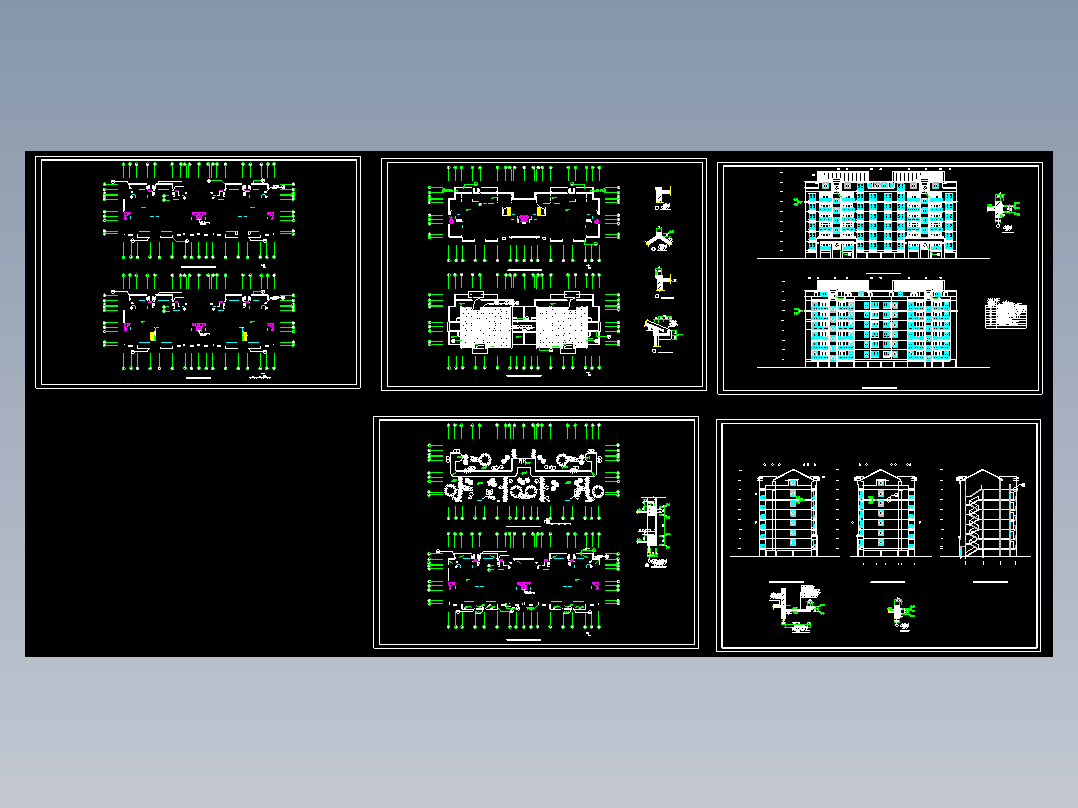 多层住宅建筑施工图