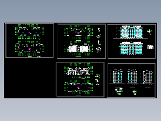 多层住宅建筑施工图