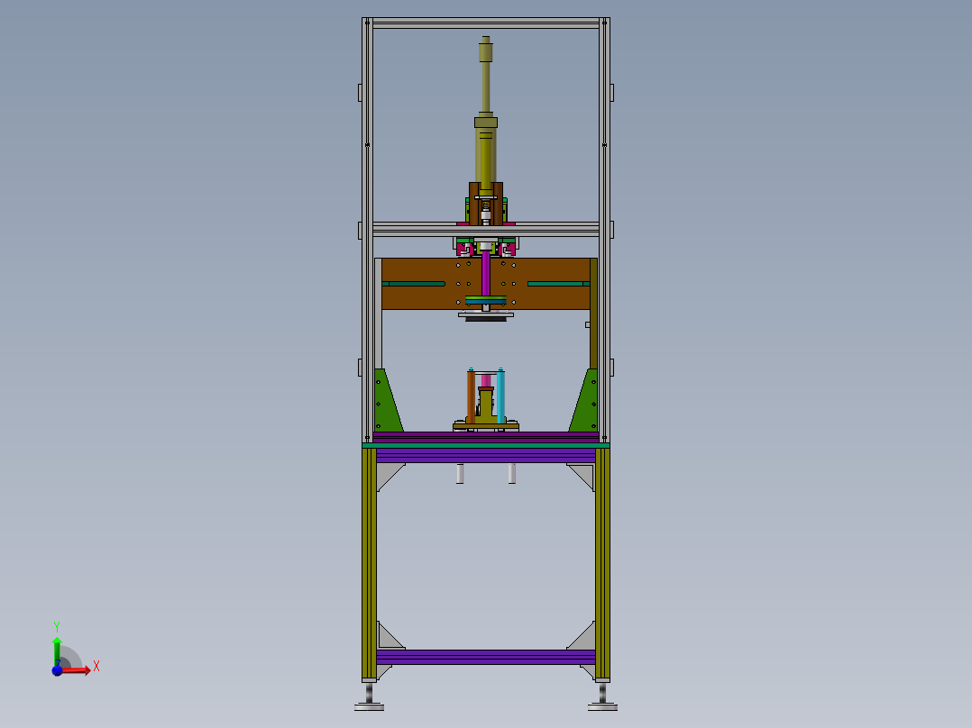 密封圈安装机sw18可编辑前视图