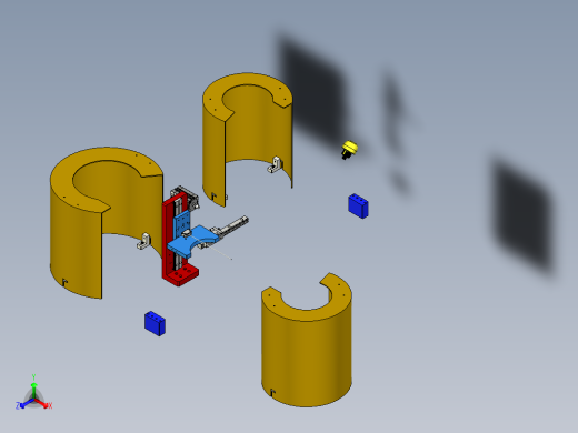 EPS 6# 输出轴综合压机Inventor16可编辑