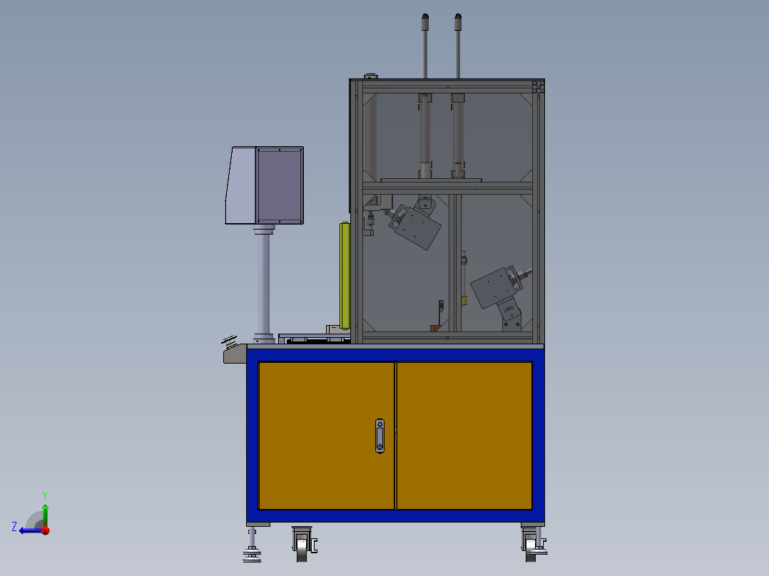 UV固化机sw20可编辑右视图