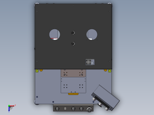 UV固化机sw20可编辑俯视缩略图