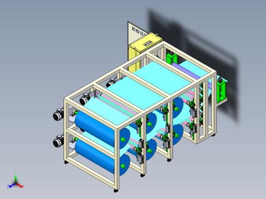 过滤棉自动放卷自动合棍xt正等轴测缩略图